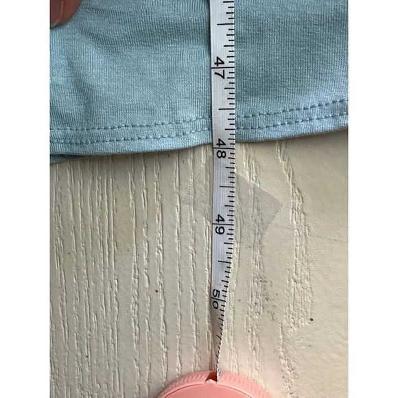 Olivia Rae New York Womens Size XS Light Blue Sleeveless Maxi Dress - Picture 6 of 8